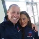 Bill May and Kristina Lum Underwood (shown) won silver at the 2015 FINA World Championships. This January, FINA bestowed "Male Synchro Athlete of the Year" on May, and competitor Aleksandr Maltsev.