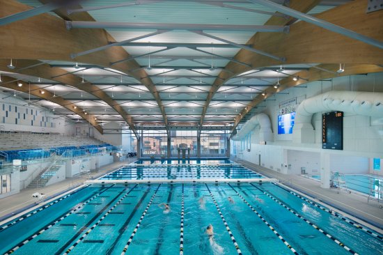 Shawnee Mission School District Aquatic CenterArchitect: ACI BolandAquatic Designer/Consultant: Counsilman-Hunsaker